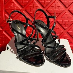 ALDO DRESS HEELS BLACK FOR WOMEN